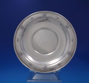 Rose Point By Wallace Sterling Silver Plate 4640 9 3 4 X 10 8 7ozt 6832 2 