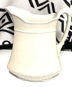 Royal Ironstone China White Milk Pitcher By Charles Meakin