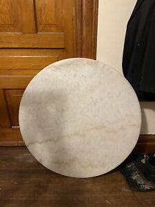 Leilani White Marble Top Only No Base 