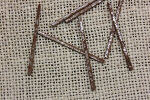1 1 2 Old Square Nails 25 Real 1850 S Vintage Rusty 5 64 Tiny Finish Headless