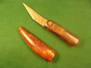 Rare Old Antique Japanese Shorter Fixed Blade Katana Tanto Kwaiken Trench Knife