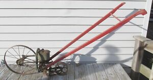 Iron Age Standard Vintage Planter Hill And Drill Seeder C39 Used Good Condition