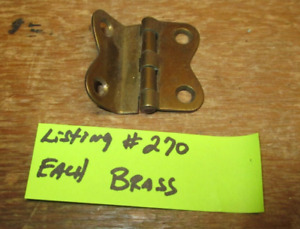 Vintage Brass Hoosier Cabinet Hinge For Small Doors Upper Top Each Listing 270