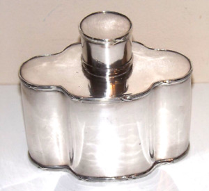 Antique 19th Century Regency Style Silver Plated Tea Caddy