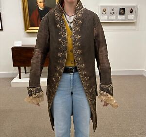 18th Century Linen And Silk Suit Jacket