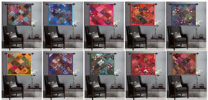 Wholesale Lot 10 Pcs Ethnic Sequin D Cor Vintage Beaded Wall Hanging Tapestry
