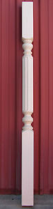 Classic Victorian Style Porch Column With Fluted Turning Shipping Available 