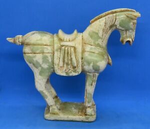 Chinese Carved Soapstone Vintage Victorian Oriental Antique Horse Figurine
