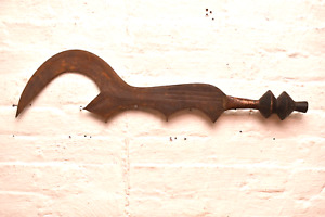 Antique Congo Old African Knife Executioner Sword Weapon Ngulu Ngmabe 28 Vtg 