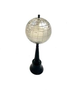 Globe Vintage Metal Earth Map On Stand For Office Decor