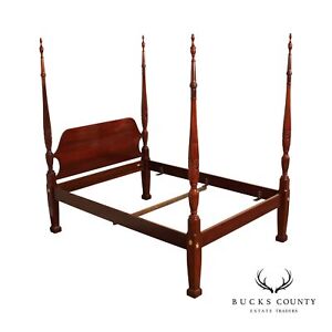 Councill Craftsmen Traditional Mahogany Queen Poster Bed