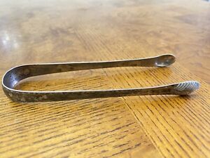 Vintage Ps Fw Sterling Silver Hallmark Lion London England Tongs 5 25 31 Grams
