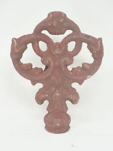 Large Cast Iron Gothic Finial Garden Statue Home Decor Rustic 5 1 4 Tall