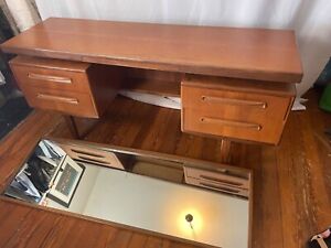 G Plan By Ib Kofod Larsen Mid Century Antique Desk Vanity With Mirror