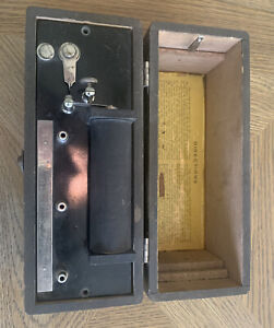 Antique Mcintosh Chicago Faradic Battery Quack Medical Electric Shock With Box