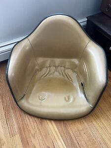 Herman Miller Padded Arm Shell Chair Vintage Antique Art Deco Modern Fiberglass