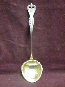 Vintage Sterling Towle Old Colonial Cream Ladle 6 35g Monogram S On Reverse