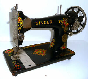 Antique Vintage Singer 128k La Vencedora Sewing Machine Vibrating Shuttle
