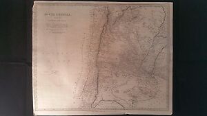 1830 Original Sidney Hall Map England Wales Double Sheet Great Detail