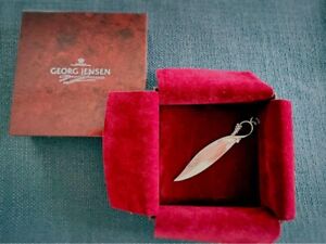 Georg Jensen Sterling Silver Letter Opener 255 Grapes Mint With Box Rare 