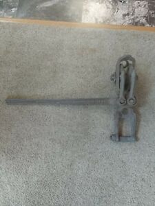 Antique 1905 Dillon Large Ratcheting Wire Fence Stretcher Come Along 