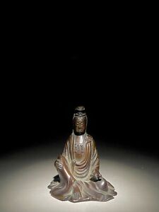 Rare Chinese Bronze Buddha Kuanyin Bodhisattva Statues Ming Dynasty 1368 1644 