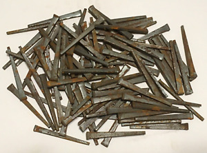 Lot Of 100 Vintage Square Cut 2 1 4 Nails New Old Stock