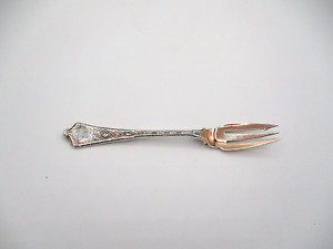 Tiffany Sterling Persian Pattern 3 Tine Pastry Fork Mint 