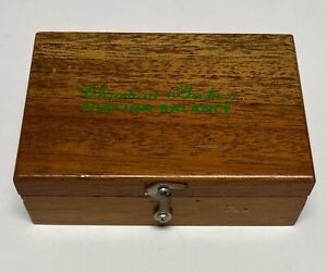 Vintage Christian Becker Torsion Balance Weights Wooden Box Set