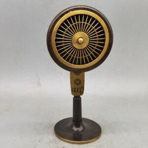 Chinese Antique Collection Brass Electric Fan Decorative Ornaments