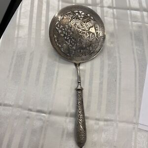 Persian Sterling Silver Serving Piece
