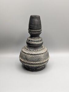 South East Asian Nam Ton Long Necked Terracotta Water Vessel 19th C Or Earlier