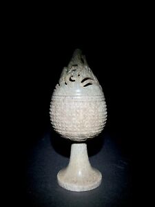 Rare Chinese Hetian Jade Boshan Incense Burner Han Dynasty 206 B C 220 A D 