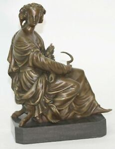 Hippolyte Fran Ois Moreau French 1832 1927 Bronze Sculpture Entitled Farmer