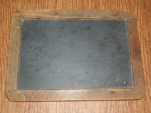 Antique School House Child S Student Framed Writing Slate 10 5 X 8