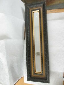 Vintage Rare Mid Century Turner Wall Accessory Wood Frame Mirror Made Usa