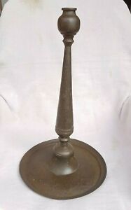Original 1850 S Old Antique Vintage Very Rare Brass Oil Lamp Diya Rich Patent