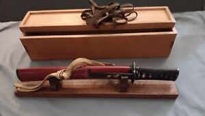 Fine Janapese Samurai Tanto Sukesada Fuchi Kozuka Also Signed Katana Sword