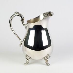 International Silver Countess Pitcher With Ice Lip Vintage Silverplate 2 Quart