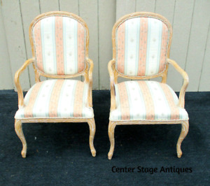 57984 Pair Decorator Bergere Armchair Chairs