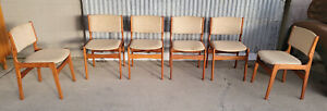 Erik Buch Danish Modern Teak Dining Chairs