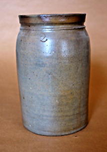 Antique 2 Gallon Merchant Crock Probably Virginia 12 H By 7 3 8 At Rim