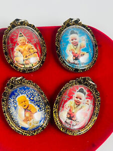 4 Kuman Thong Guman Thai Wealth Victory Gambling Amulet Lucky Love Magic Pendant