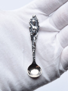 Solid 925 Sterling Silver Mini Spoon Small Spoon For Baby Sugar And Salt Spoon