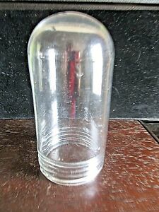 7 Tall Nautical Pg Co Clear Glass Light Shade Vintage