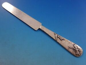 Hammered And Applied By Shiebler Sterling Silver Tea Knife Dragonfly Jack Pulpit