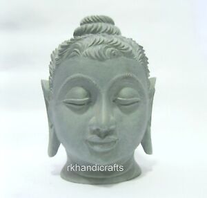 8 Inches Handmade Work Table Master Piece For Hallway Soap Stone Buddha Statue