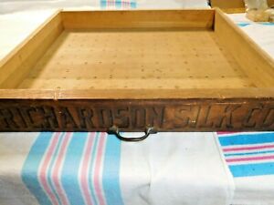Antique Salvage Richardson Silk Company Drawer For Spool Cabinet 2320