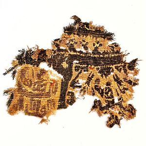 Circa 4 7th Century Ad Coptic Christian Textile Fragment Byzantine Era Egypt O