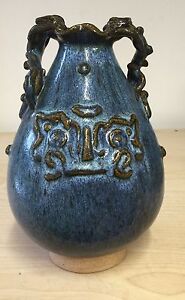 Junyao Vase With Taoti Mask Song Thru Ming